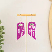 Load image into Gallery viewer, Earrings:  Copper Canoe Woman