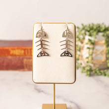 Load image into Gallery viewer, Earrings:  Copper Canoe Woman