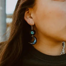 Load image into Gallery viewer, Earrings:  Copper Canoe Woman