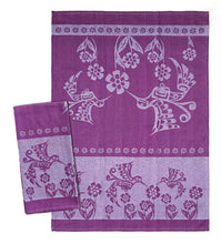 Load image into Gallery viewer, Tea Towel (woven) Haida and Coast Salish designs