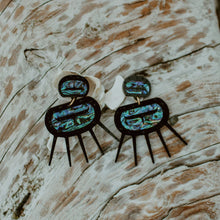 Load image into Gallery viewer, Earrings:  Copper Canoe Woman