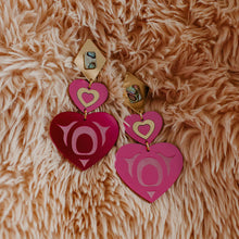 Load image into Gallery viewer, Earrings:  Copper Canoe Woman