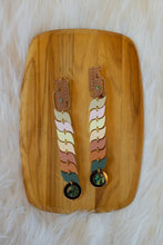 Load image into Gallery viewer, Earrings:  Copper Canoe Woman