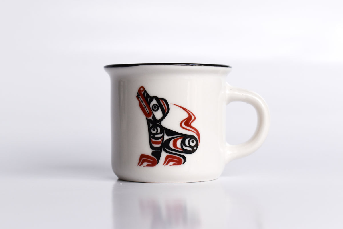 Double Wall Native American Print Glass Mug – Sacred Circle Gifts and Art