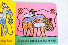 Load image into Gallery viewer, Ojibway Animals Board Book by Jason Adair, Ojibway