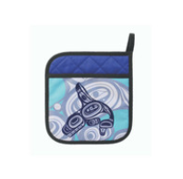 Load image into Gallery viewer, Native Print Pot Holders in Haida and Coast Salish designs