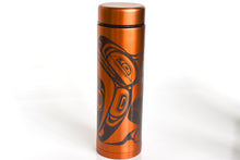 Load image into Gallery viewer, Insulated tumblers with strainer and Indigenous design