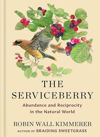 Book: THE SERVICEBERRY by Robin Wall Kimmerer