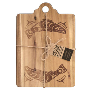 Acacia Wood Serving Board - Salmon