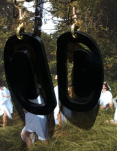 Load image into Gallery viewer, Earrings:  Copper Canoe Woman