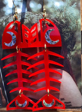 Load image into Gallery viewer, Earrings:  Copper Canoe Woman