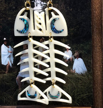 Load image into Gallery viewer, Earrings:  Copper Canoe Woman