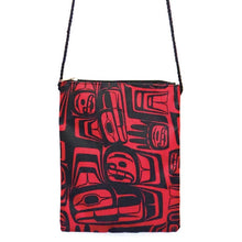 Load image into Gallery viewer, Crossbody Zippered Purse with Indigenous Designs