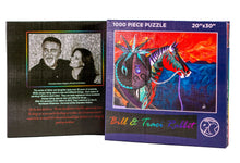 Load image into Gallery viewer, Echoes of Thunder Puzzle- Bill &amp; Traci Rabbit