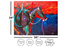 Load image into Gallery viewer, Echoes of Thunder Puzzle- Bill &amp; Traci Rabbit