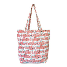 Load image into Gallery viewer, Totes:  Everyday Canvas with Zipper &amp; Inside Pocket