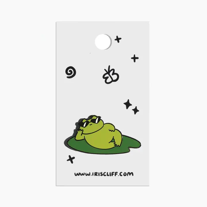 Enamel Pins:  Iris Running Thunder