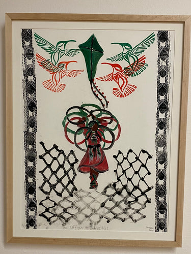 JAMIE JOHNS, THE KEFFIYAH AS INDRA'S NET - Sacred Circle Gallery