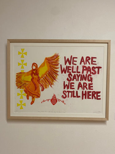 JAMIE JOHNS, THEY KNOW WE'RE STILL HERE, THEY JUST DON'T CARE - Sacred Circle Gallery