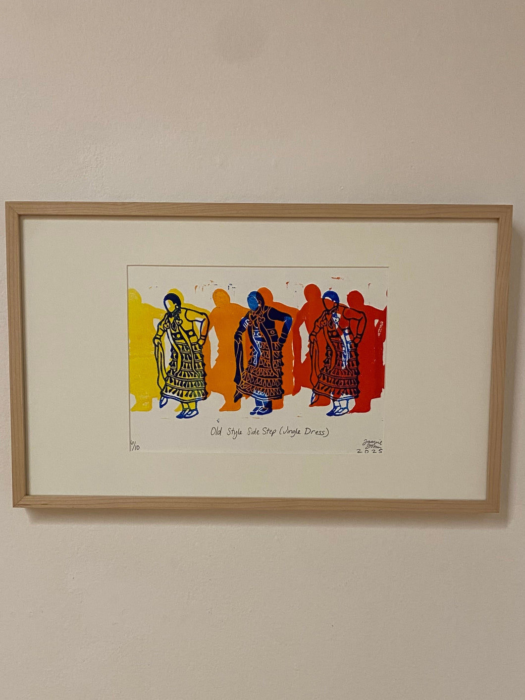 JAMIE JOHNS, OLD STYLE SIDE STEP (Jingle Dress) - Sacred Circle Gallery