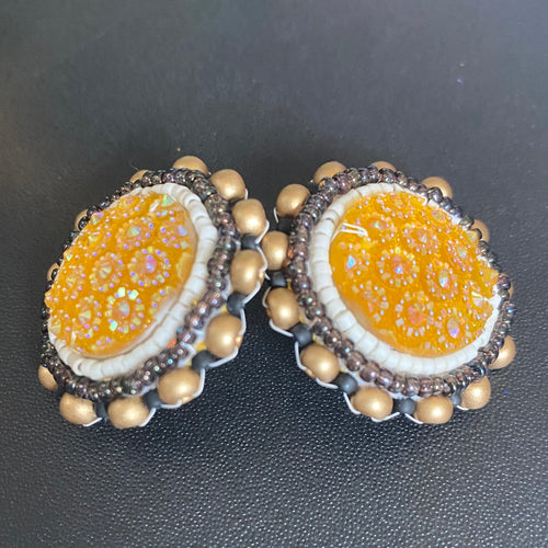 Earrings:  CATNIP Connections, Alutiiq