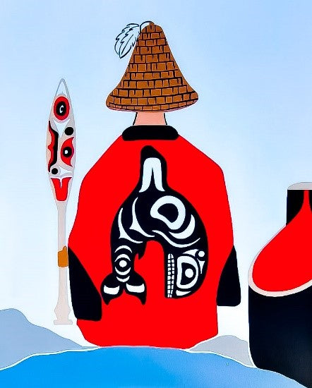 10 Buffalo Art by Shana Yellow Calf Lukinich, Northern Arapaho in Wyoming