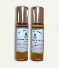 Load image into Gallery viewer, Salish Glimmer &amp; Greenery - HEADACHE BALM AND HEADACHE ROLL-ON