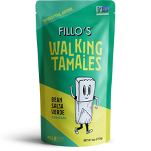 Load image into Gallery viewer, Fillo's Bean Salsa Verde Walking Tamales
