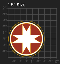 Load image into Gallery viewer, UIATF Daybreak Star Lapel Pin