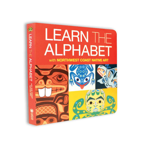 Board Book:  Learn The Alphabet, NW Coast Native Art