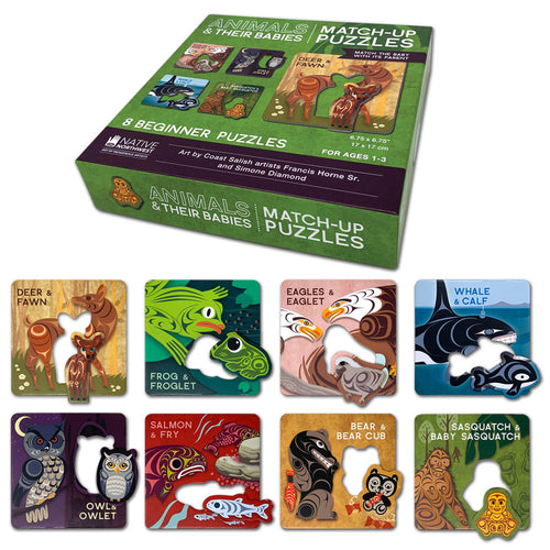 Game:  Match Up - Animals & Their Babies