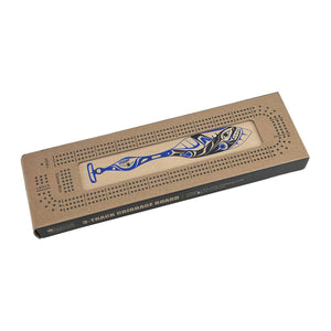 Game:  3-Track Cribbage Board