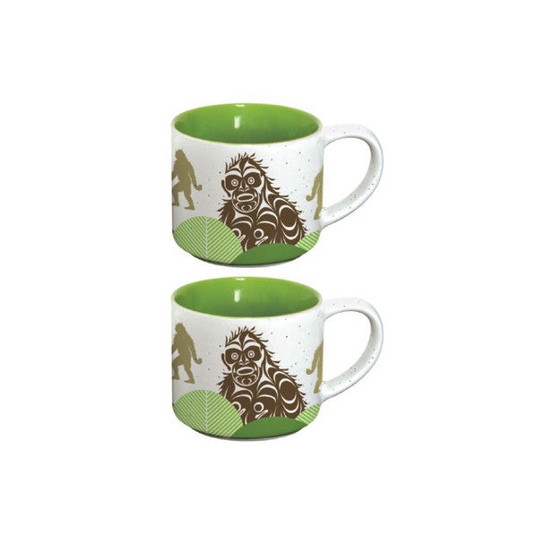 Ceramic Espresso Mugs, Set of 2, 3oz each