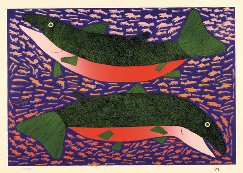 Small Framed Prints:  PITSEOLAK NIVIAQSI