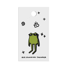 Load image into Gallery viewer, Enamel Pins:  Iris Running Thunder
