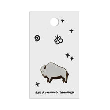Load image into Gallery viewer, Enamel Pins:  Iris Running Thunder