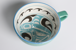 Porcelain Art Mugs, 12oz