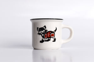 Three Ounce Espresso Cup with Indigenous Art