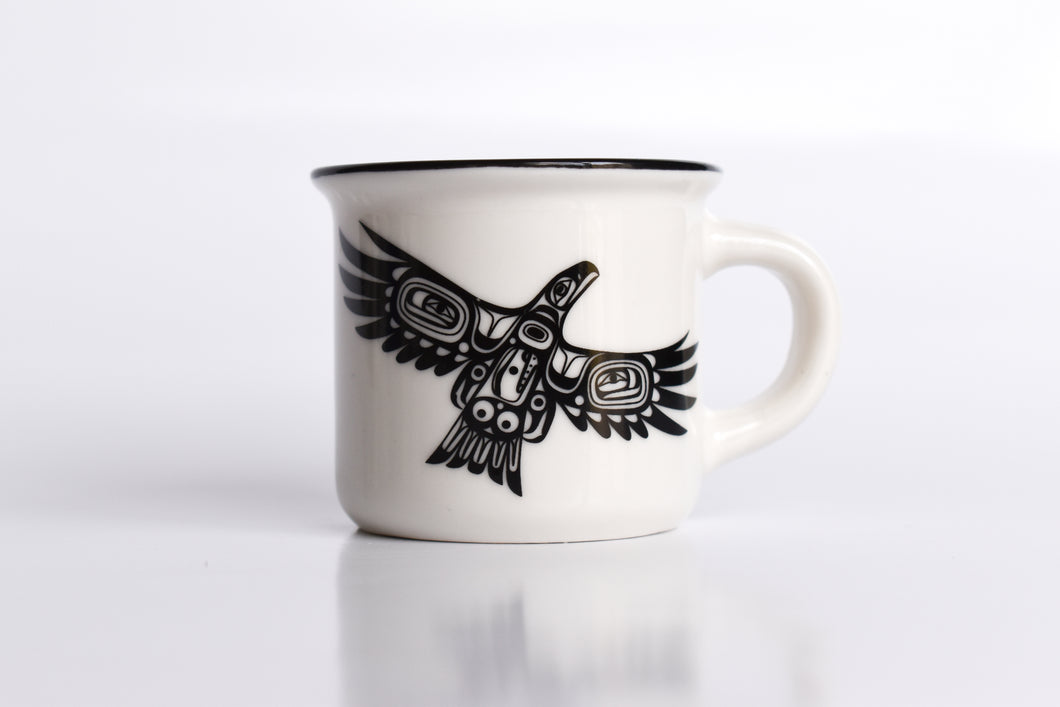 Three Ounce Espresso Cup with Indigenous Art
