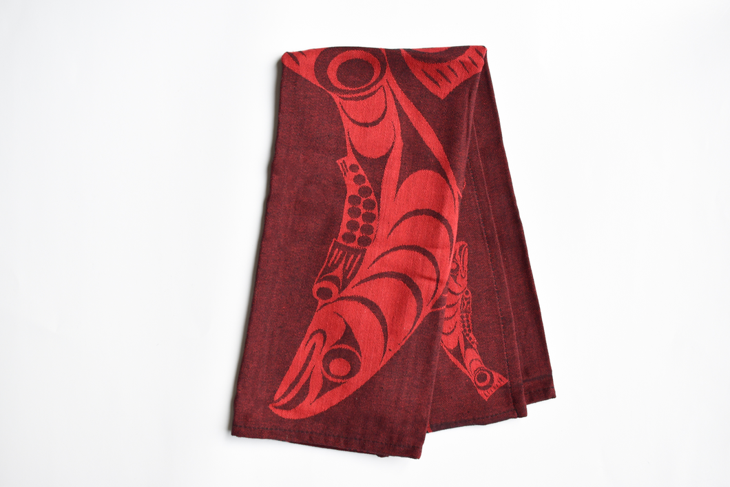 Tea Towel (woven) Haida and Coast Salish designs