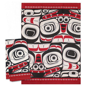 Tea Towels (printed) with Indigenous Design