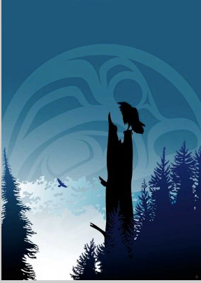 Raven's Lookout by Mark Preston, Tlingit Ltd. Ed.