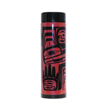 Load image into Gallery viewer, Insulated tumblers with strainer and Indigenous design