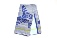 Load image into Gallery viewer, Tea Towel (woven) Haida and Coast Salish designs