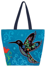Load image into Gallery viewer, Tote Bag - Zippered Canvas